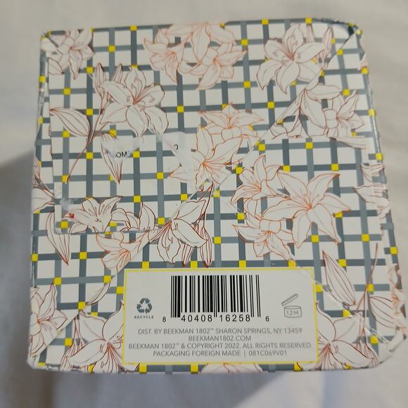 Beekman 1802 Amber Sunset Lily Whipped Body Cream 16oz NiB sealed - Picture 4 of 9